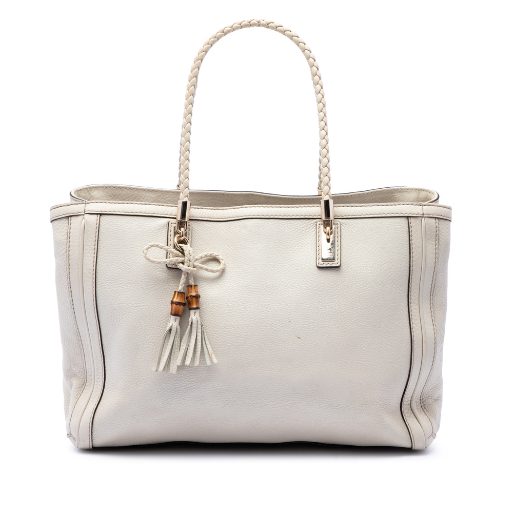 Pre-Loved Gucci Calfskin Bella Tote